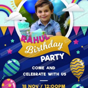 Birthday Invitation Card BIC009 English-01