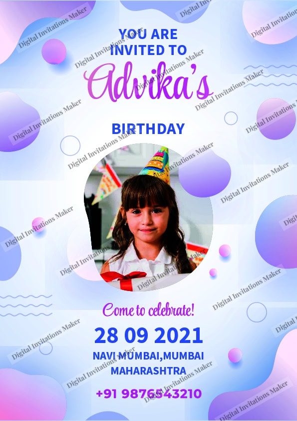 Birthday Invitation Card BIC013 English-01