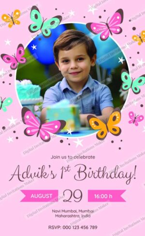 Birthday Invitation Card BIC015 English-01