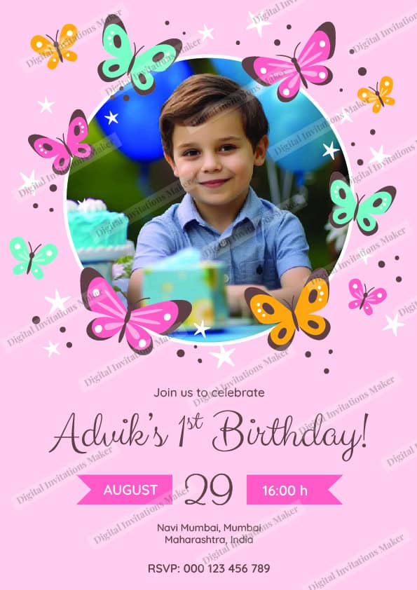 Birthday Invitation Card BIC015 English-01