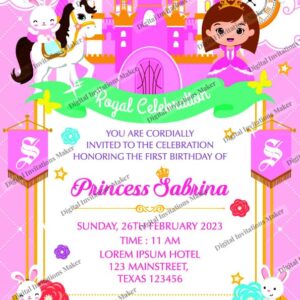 Birthday Invitation Card BIC020 English-01