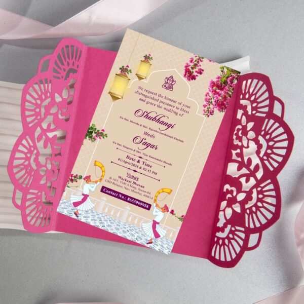 Wedding Invitation Card BIC001 English