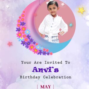 Birthday Invitation Video | Digital Invitations maker
