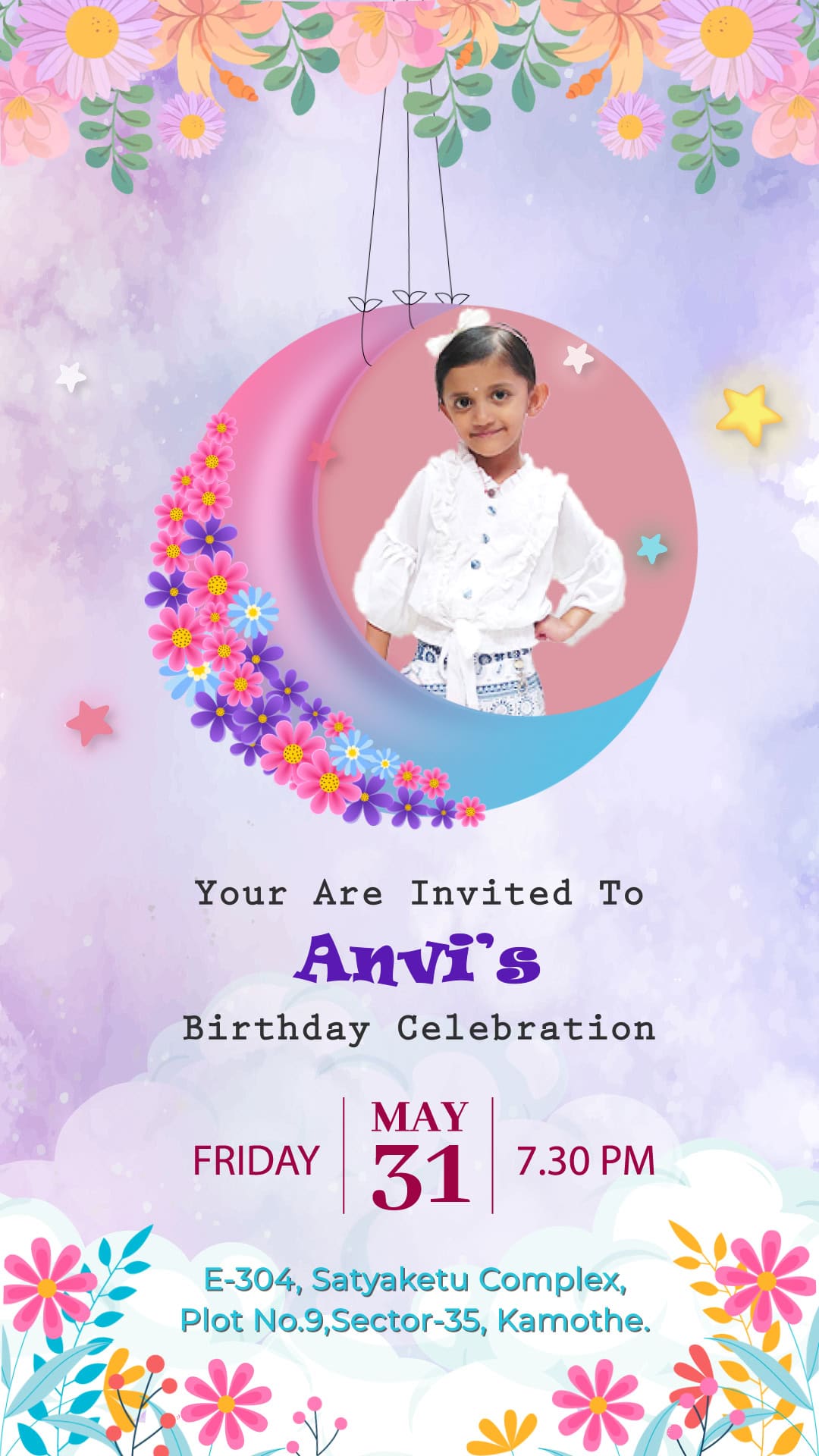 Birthday Invitation Video | Digital Invitations maker